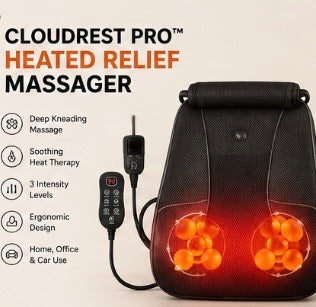 CloudRest Pro™ Heated Relief Massager