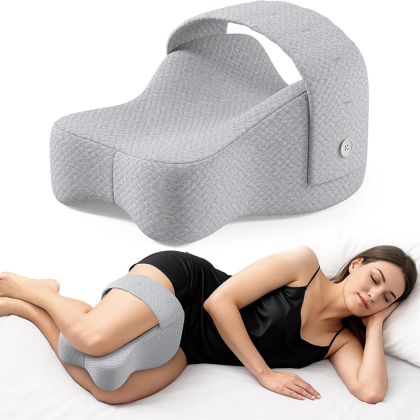 CloudRest Pro™ Hip & Sciatica Relief Knee Pillow